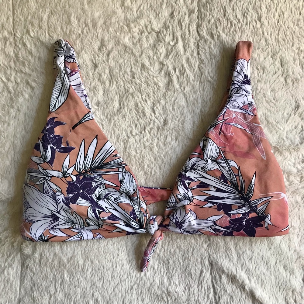 MIDORI Hana Bikini Top (Bonzai Print)